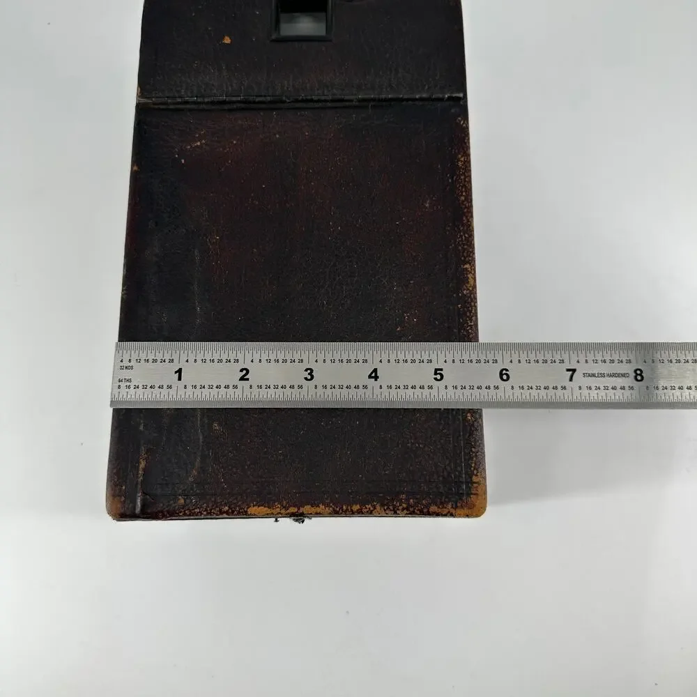 1897 Vive Camera No. 4 Antique 4x5 Plate Camera w/ Focusing Hood Chicago